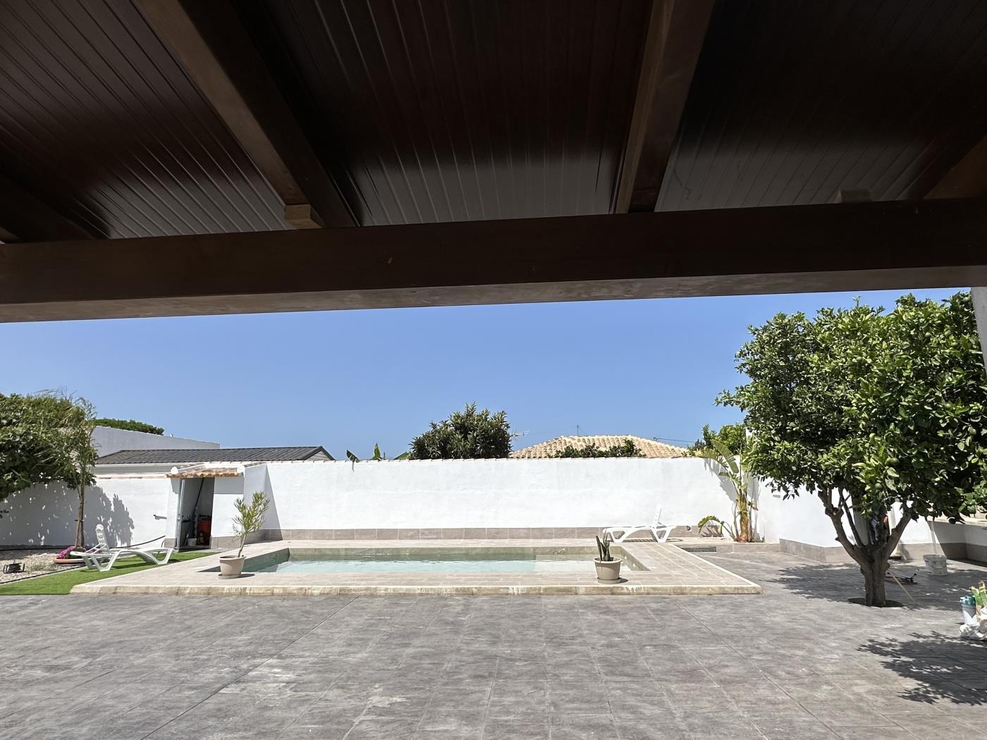 Ref Villa Pizarra- 6. Beautifull and modern Chalet with pool in Chiclana de la frontera